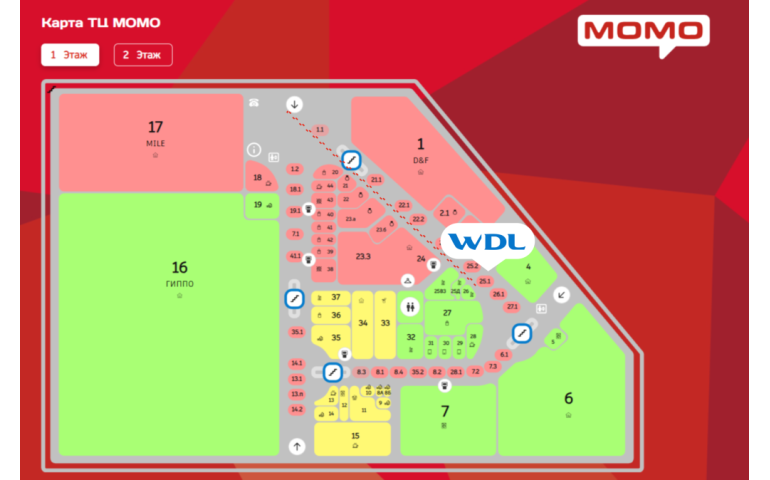 WDL Оптика (Остров в ТЦ "МОМО", пр-т Партизанский, 150А)