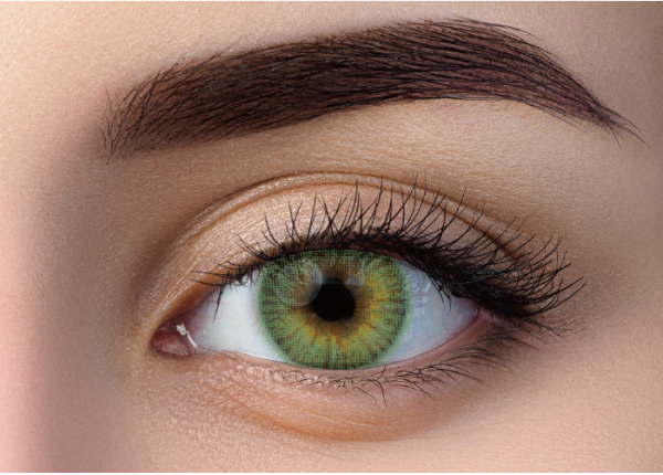 WDL COLOR MONTHLY LIME Темные глаза