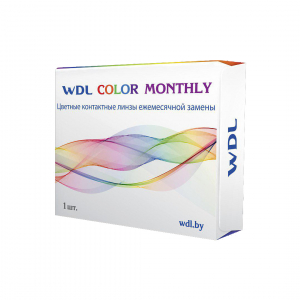 Цветные линзы на месяц WDL Color Monthly Gray