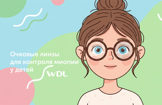 Очковые линзы Stellest для контроля миопии у детей