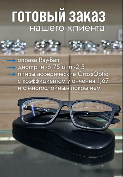 Ray-Ban с линзами
